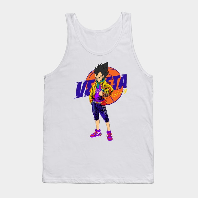 Vegeta Basketball Tank Top by Fakinhouwer